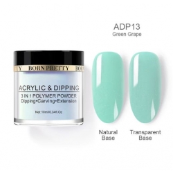 Дипинг и Акрилна Пудра BORN PRETTY 10ml ADP13 green grape